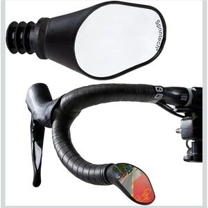 Sprintech Racing Drop Bar Rearview Bike Mirror Black Left Side Art 1031 Swiss